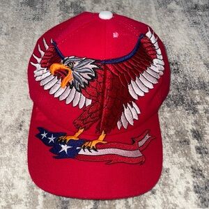 United States of America Embroidered Eagle Hat by Texas Headwear